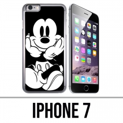 Coque iPhone 7 - Mickey Noir Et Blanc