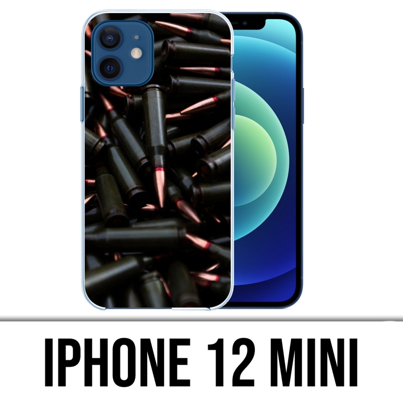 iPhone 12 Mini Case - Munition Schwarz