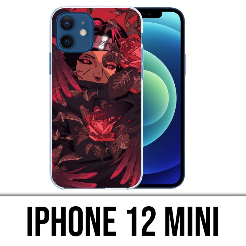 Funda para iPhone 12 mini - Naruto-Itachi-Roses