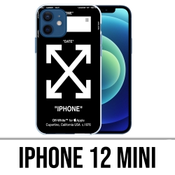 IPhone 12 Mini-Case - Off White Black
