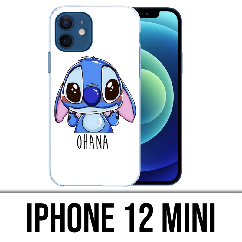 Coque iPhone 12 mini - Ohana Stitch