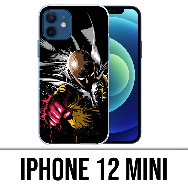 Coque iPhone 12 mini - One-Punch-Man-Splash