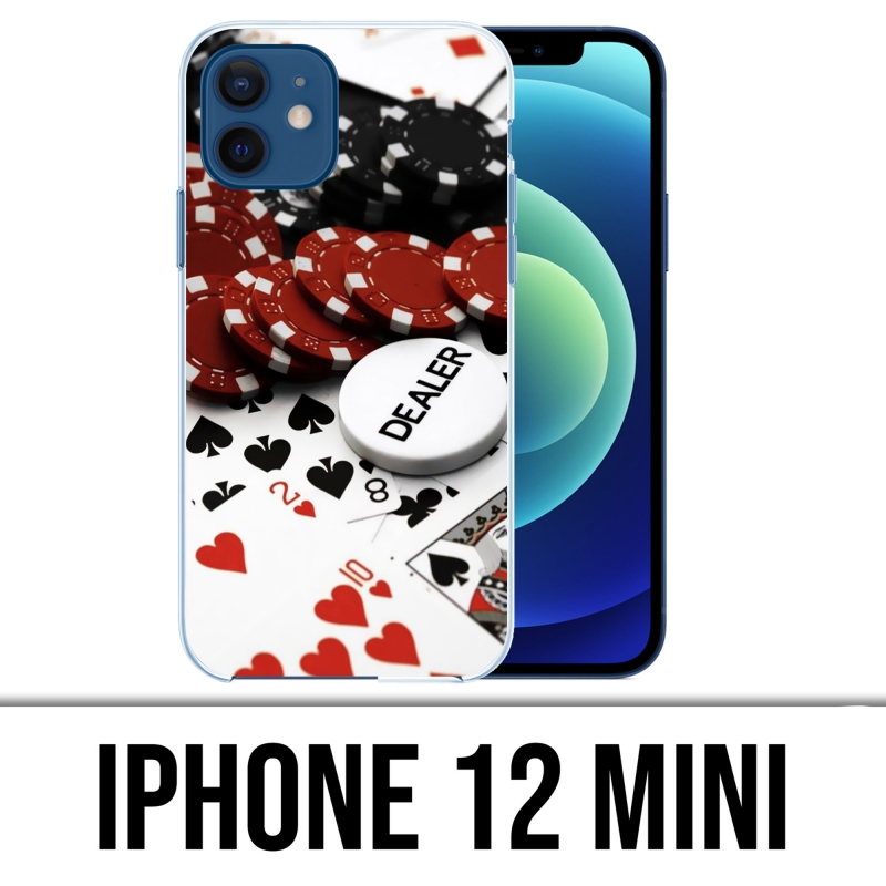 Coque iPhone 12 mini - Poker Dealer