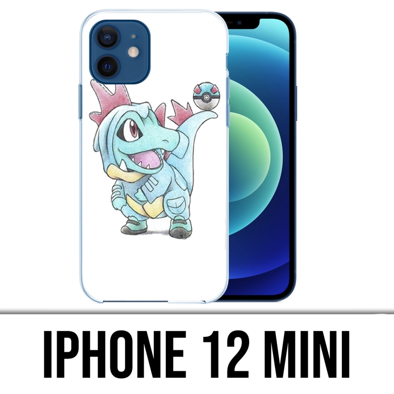 Coque iPhone 12 mini - Pokémon Bébé Kaiminus