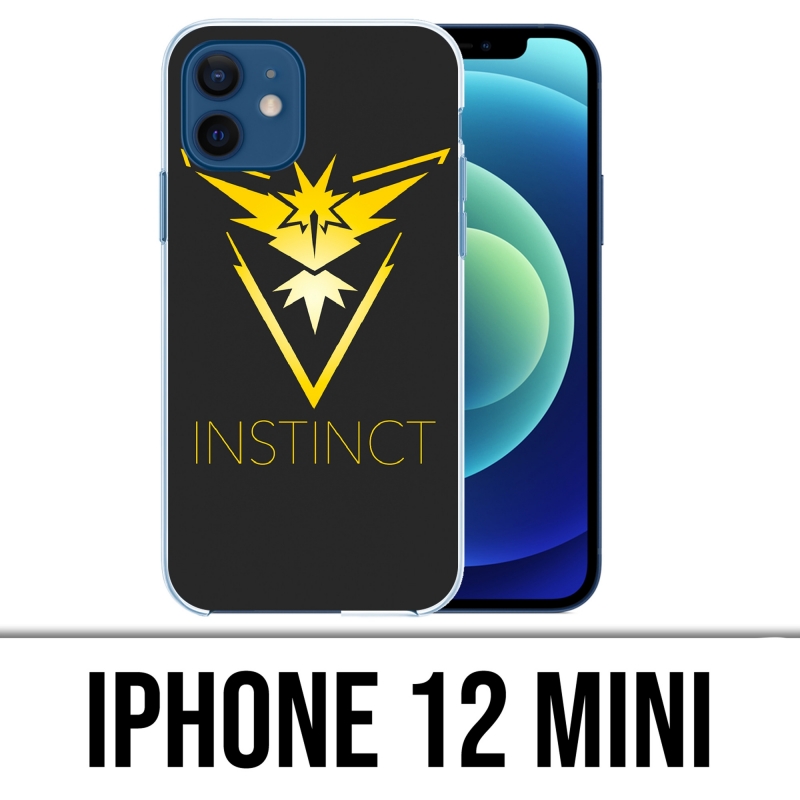 Coque iPhone 12 mini - Pokémon Go Team Jaune