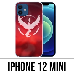 IPhone 12 mini Case - Pokémon Go Team Red Grunge