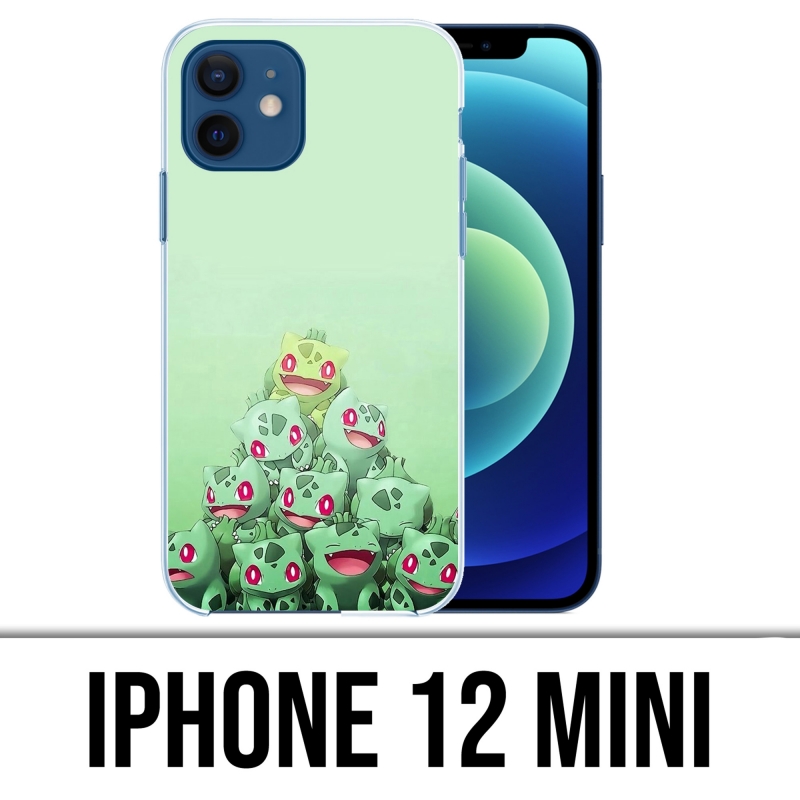 Custodia per iPhone 12 mini - Pokémon Montagna Bulbasaur