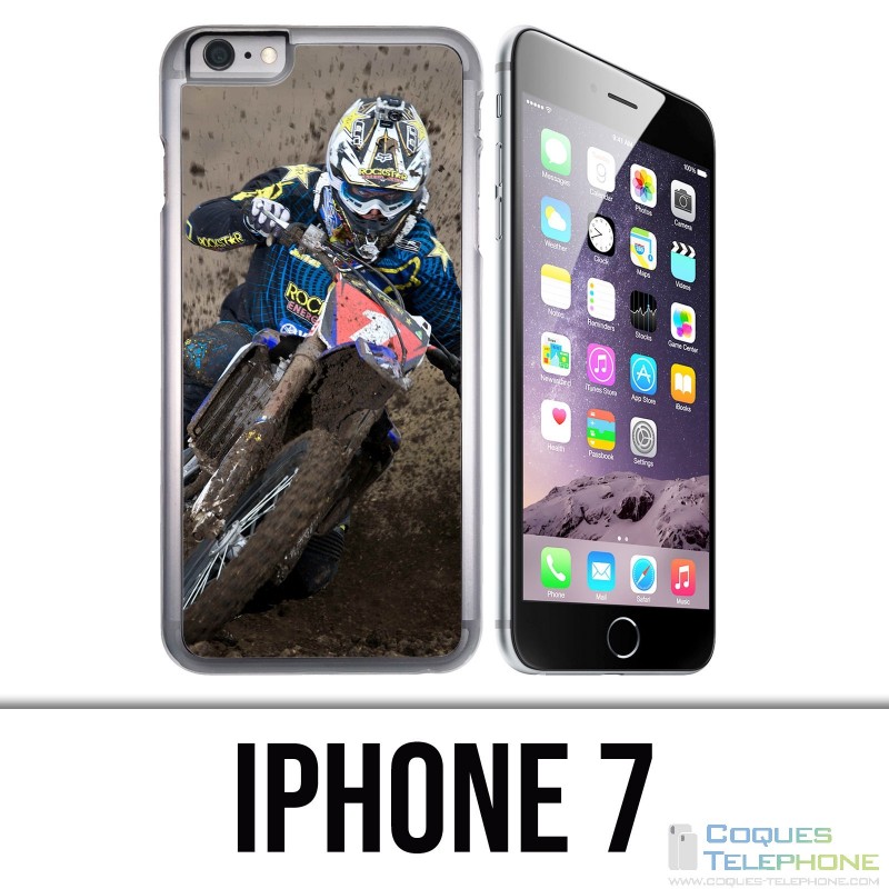 IPhone 7 Fall - Motocross-Schlamm