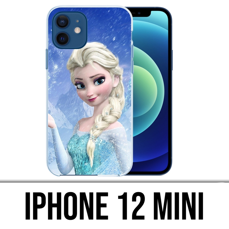 Coque iPhone 12 mini - Reine Des Neiges Elsa