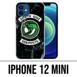 Coque iPhone 12 mini - Riverdale South Side Serpent Marbre