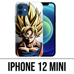 Funda iPhone 12 mini - Goku Wall Dragon Ball Super