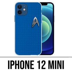 Coque iPhone 12 mini - Star Trek Bleu