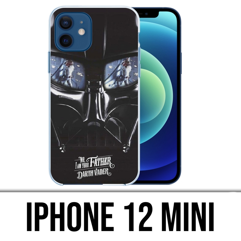 Custodia per iPhone 12 mini - Star Wars Darth Vader Father