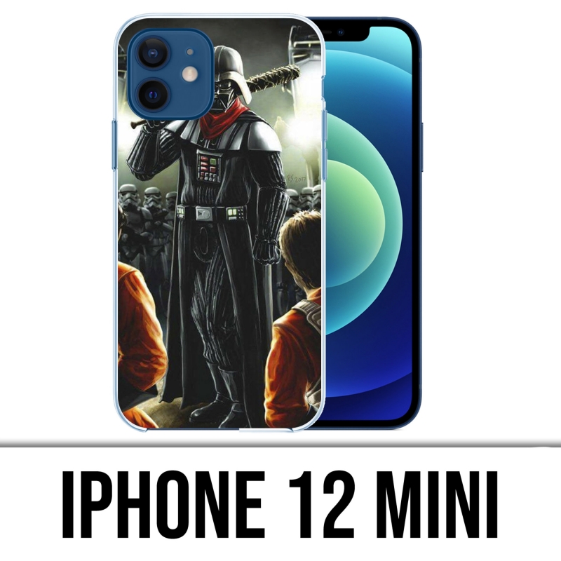 Coque iPhone 12 mini - Star Wars Dark Vador Negan