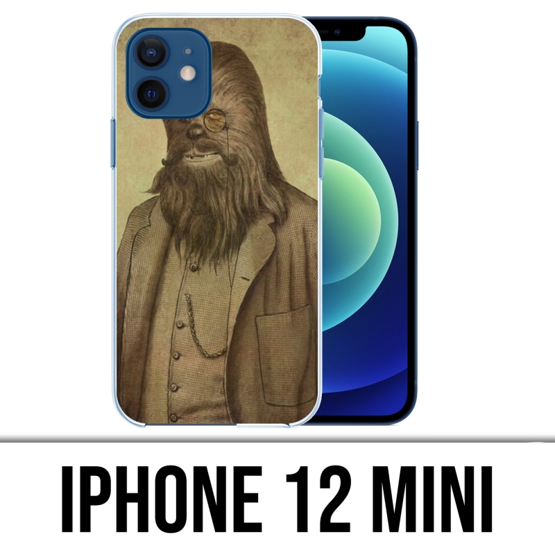 Custodia per iPhone 12 mini - Star Wars Vintage Chewbacca