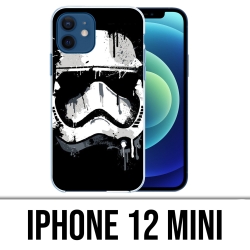 Funda para iPhone 12 mini - Stormtrooper Paint