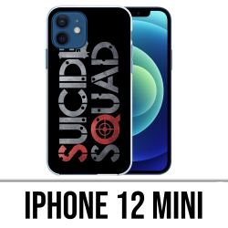 Custodia per iPhone 12 mini - logo Suicide Squad