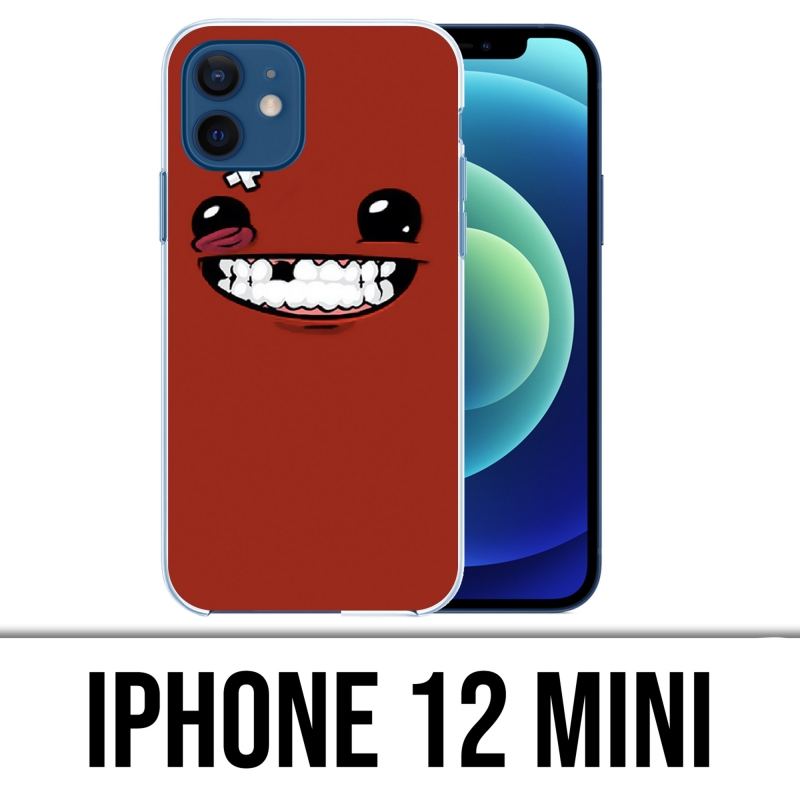 Custodia per iPhone 12 mini - Super Meat Boy