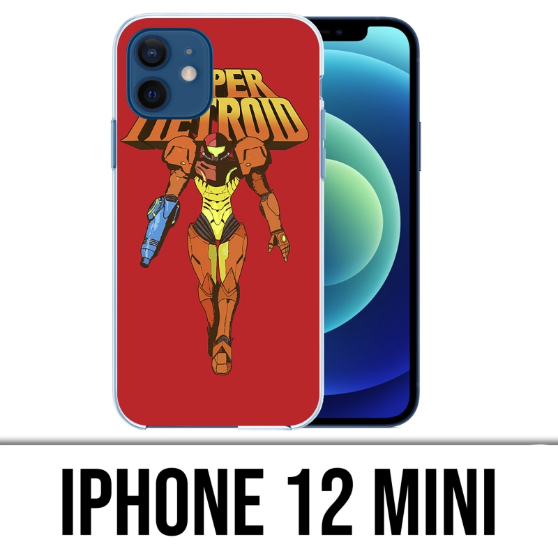 Coque iPhone 12 mini - Super Metroid Vintage