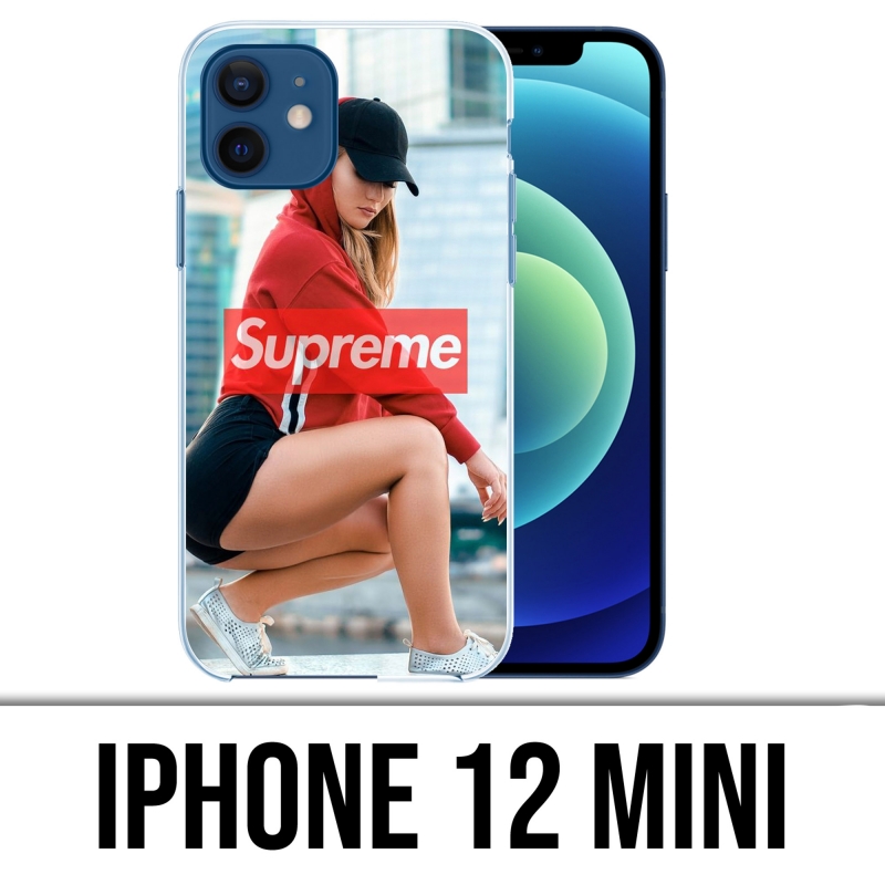 Coque iPhone 12 mini - Supreme Fit Girl