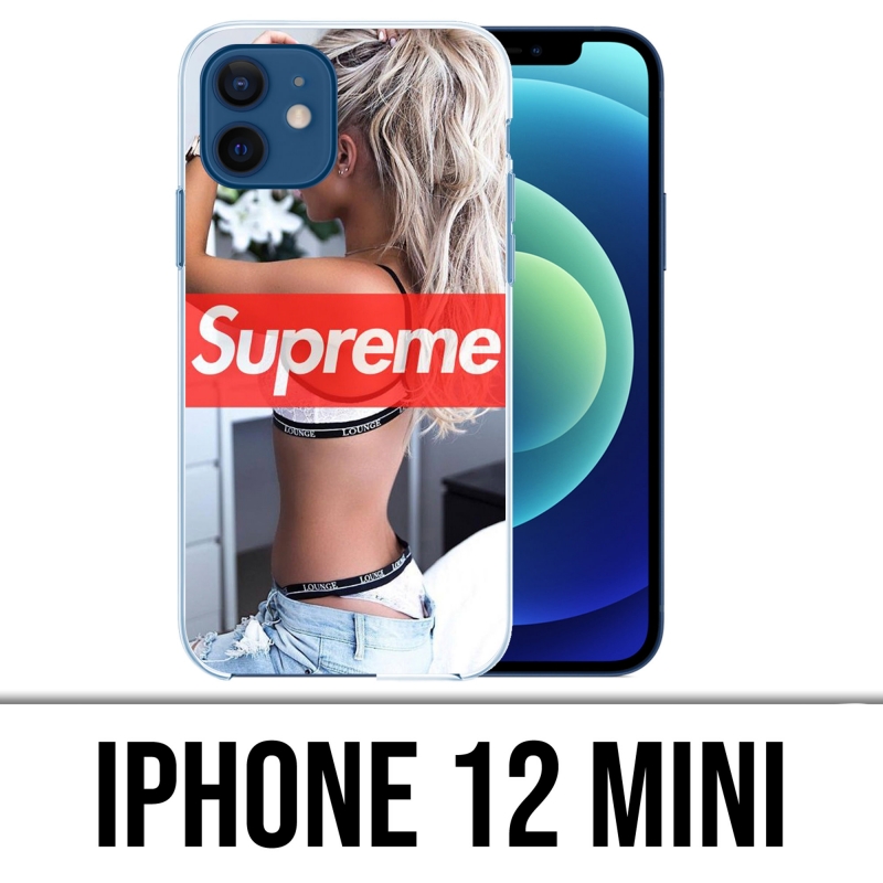 Custodia per iPhone 12 mini - Supreme Girl Dos