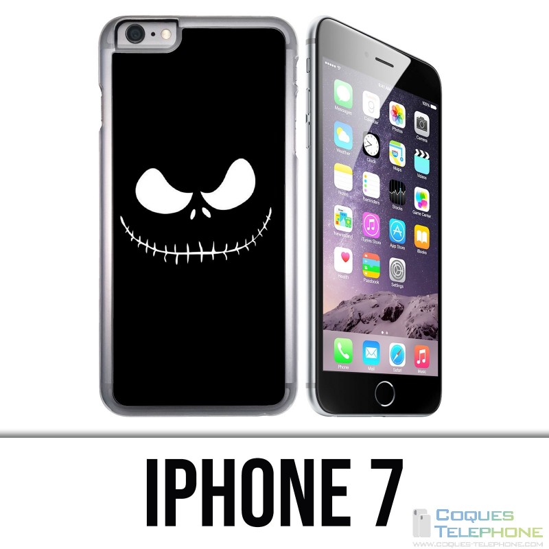 Funda iPhone 7 - Mr Jack Skellington Pumpkin