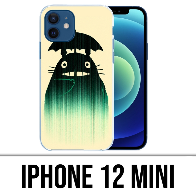 Custodia per iPhone 12 mini - Ombrello Totoro