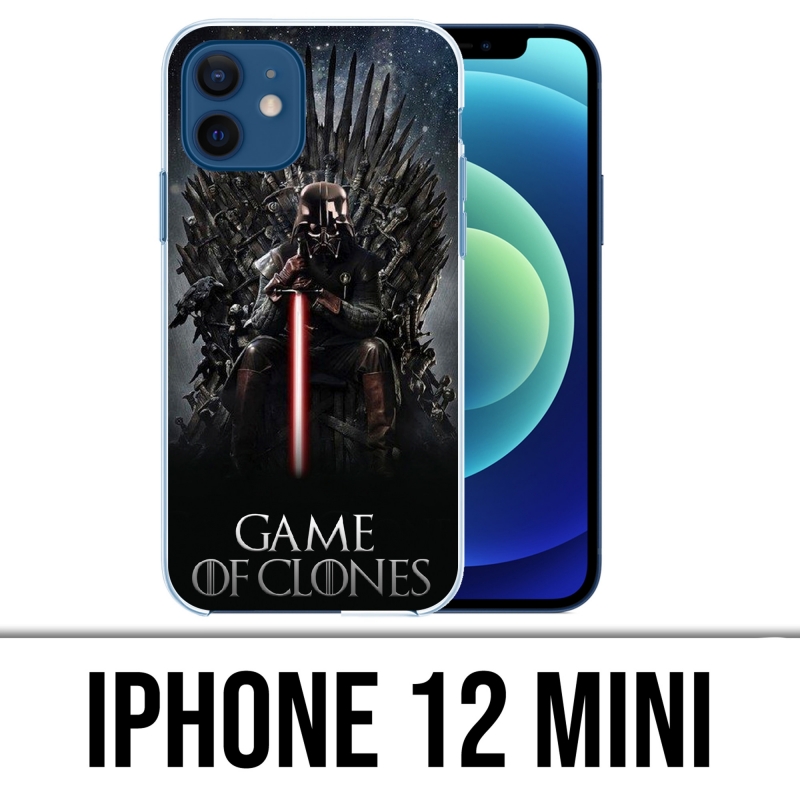 Coque iPhone 12 mini - Vador Game Of Clones