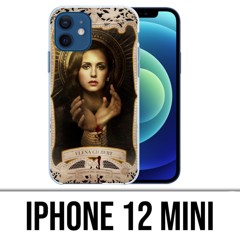 Coque iPhone 12 mini - Vampire Diaries Elena