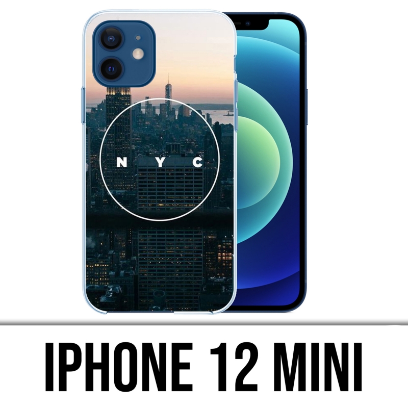 Coque iPhone 12 mini - Ville Nyc New Yock