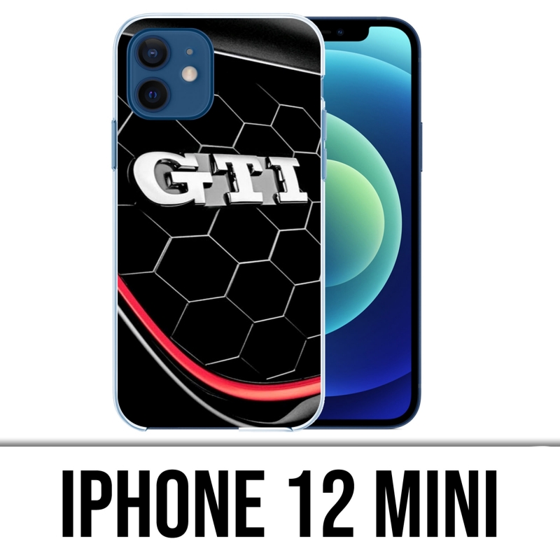 Coque iPhone 12 mini - Vw Golf Gti Logo