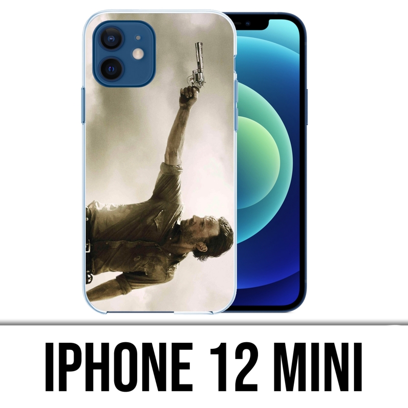 Coque iPhone 12 mini - Walking Dead Gun