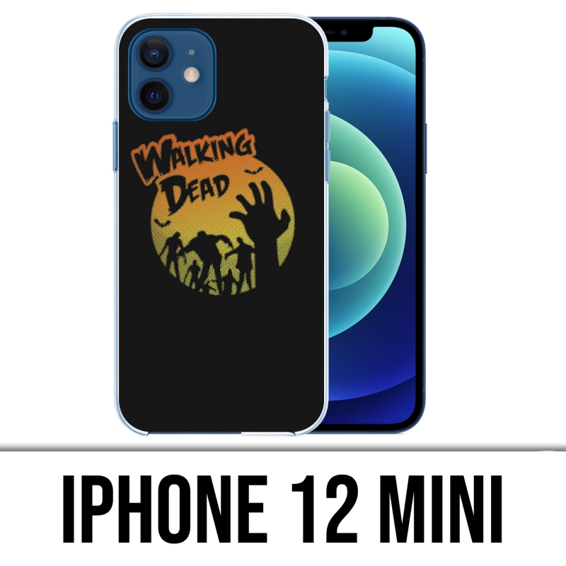 Coque iPhone 12 mini - Walking Dead Logo Vintage