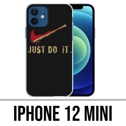 Coque iPhone 12 mini - Walking Dead Negan Just Do It