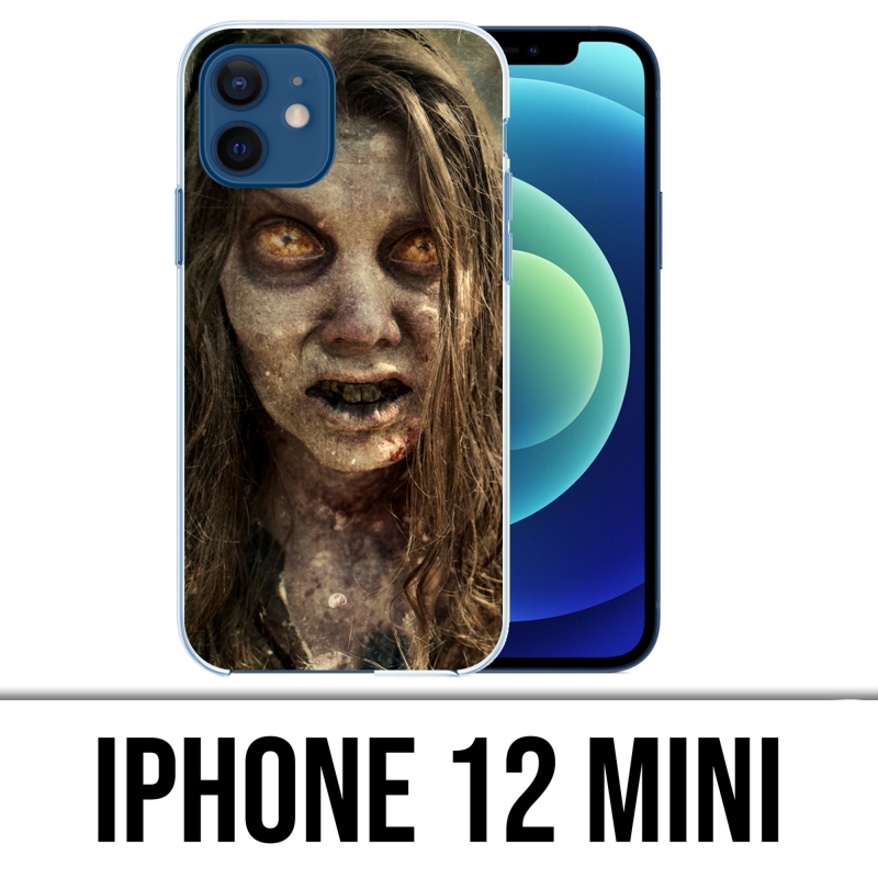 Coque iPhone 12 mini - Walking Dead Scary