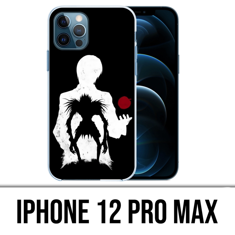 Custodia per iPhone 12 Pro Max - Death-Note-Ombres