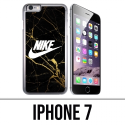 Custodia per iPhone 7 - Logo Nike in marmo dorato