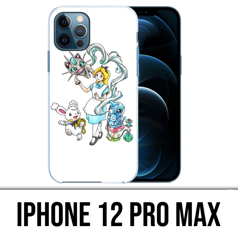 Funda para iPhone 12 Pro Max - Pokémon Alicia en el país de las maravillas