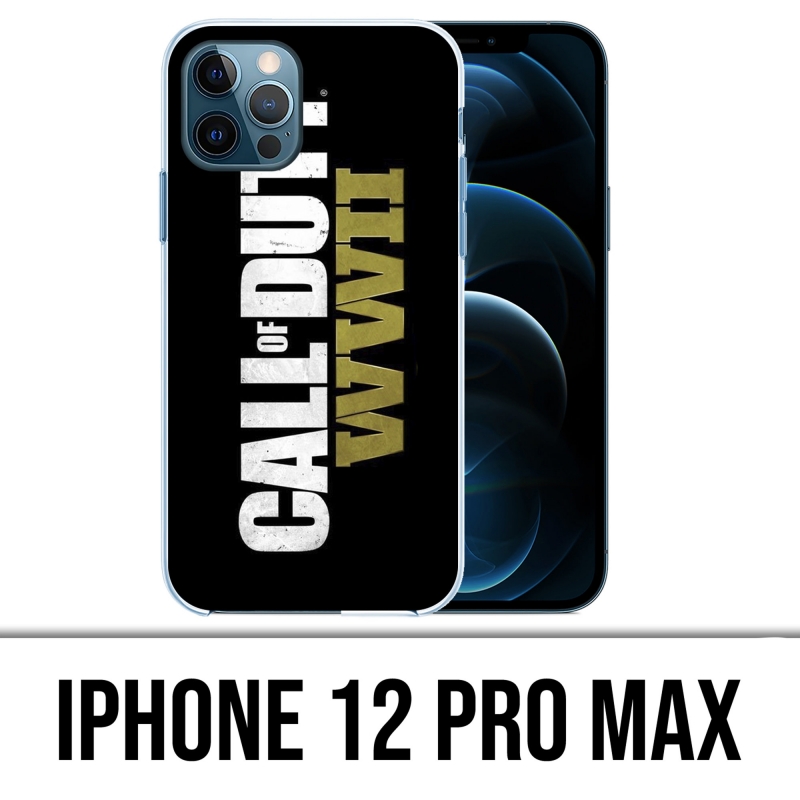 Funda para iPhone 12 Pro Max - Logotipo de Call Of Duty Ww2