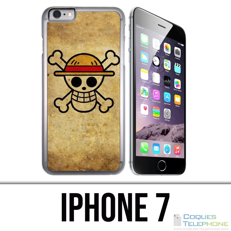 Custodia per iPhone 7 - One Piece Logo vintage