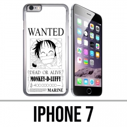 Custodia per iPhone 7 - One Piece Wanted Luffy