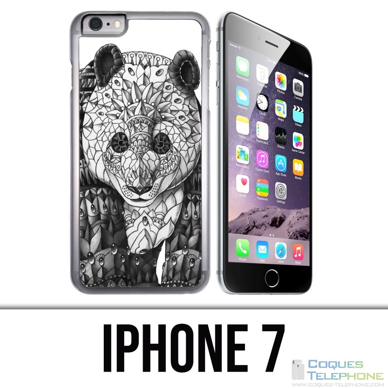 Custodia per iPhone 7 - Panda Azteque