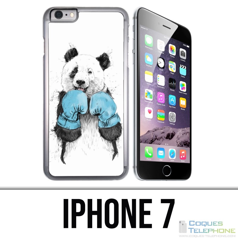 IPhone 7 Hülle - Panda Boxing