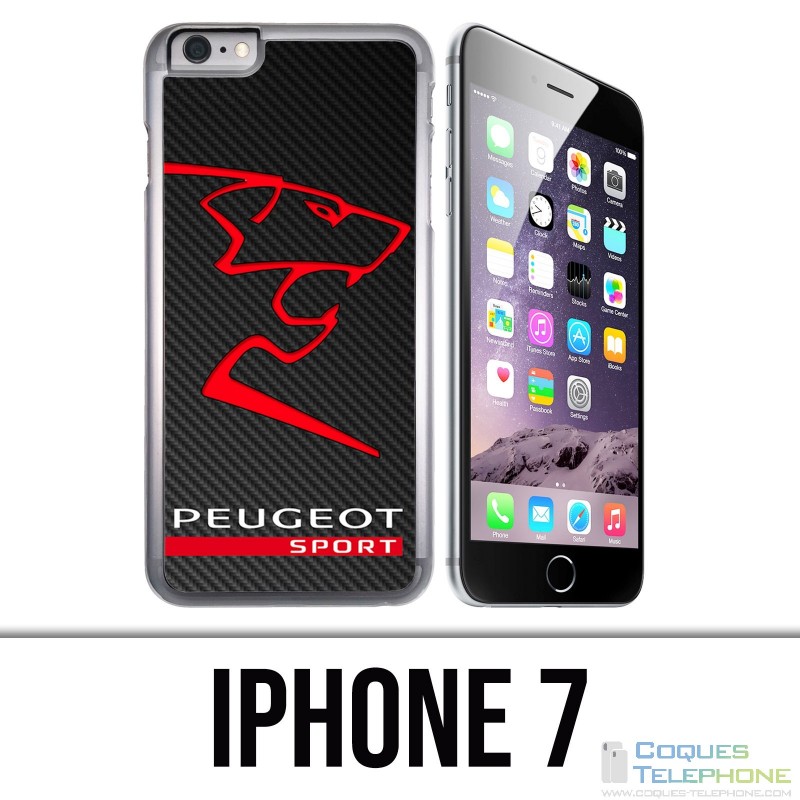 Coque iPhone 7 - Peugeot Sport Logo