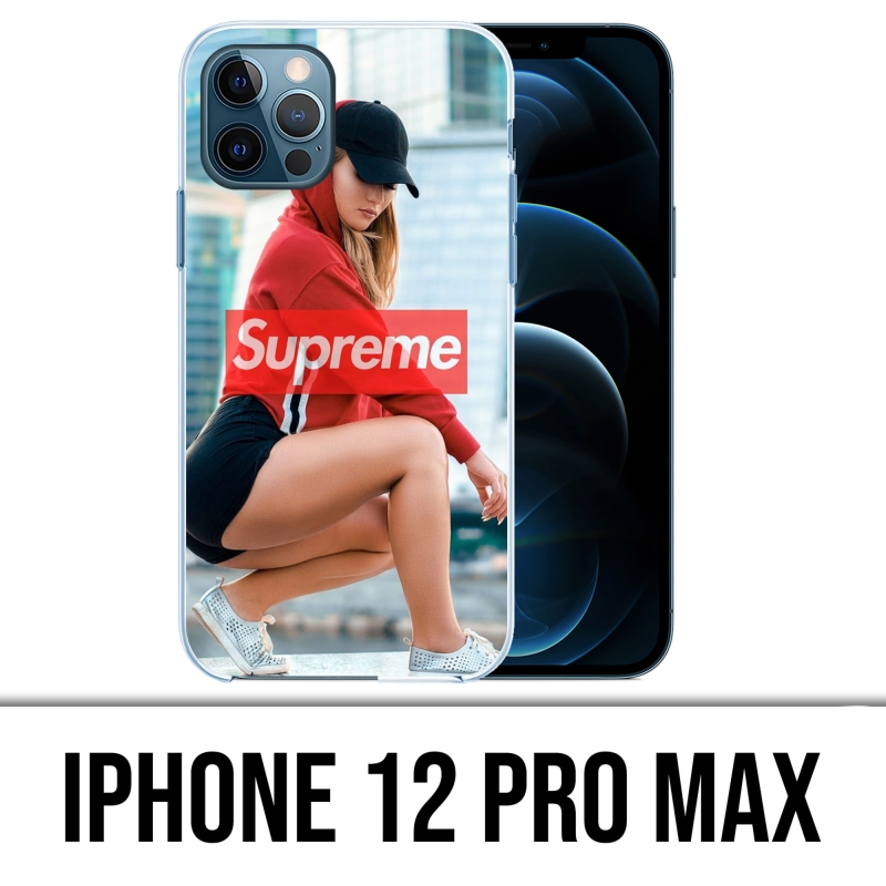 Case for iPhone 12 Pro Max - Supreme Fit Girl