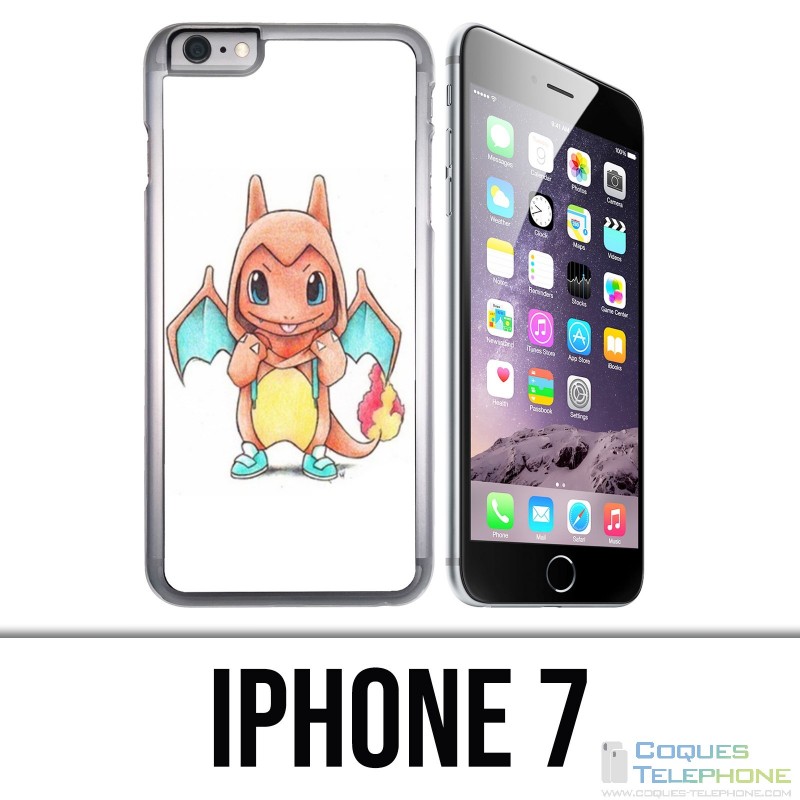 Funda iPhone 7 - Baby Pokémon Salameche