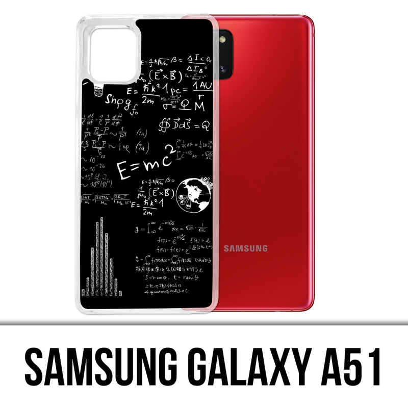 Coque Samsung Galaxy A51 - E égale Mc2
