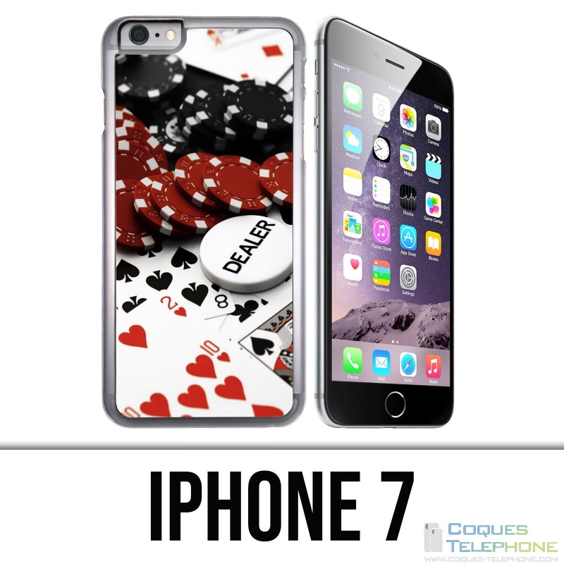 Coque iPhone 7 - Poker Dealer