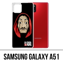 Custodia per Samsung Galaxy A51 - La Casa De Papel - Maschera Dalì