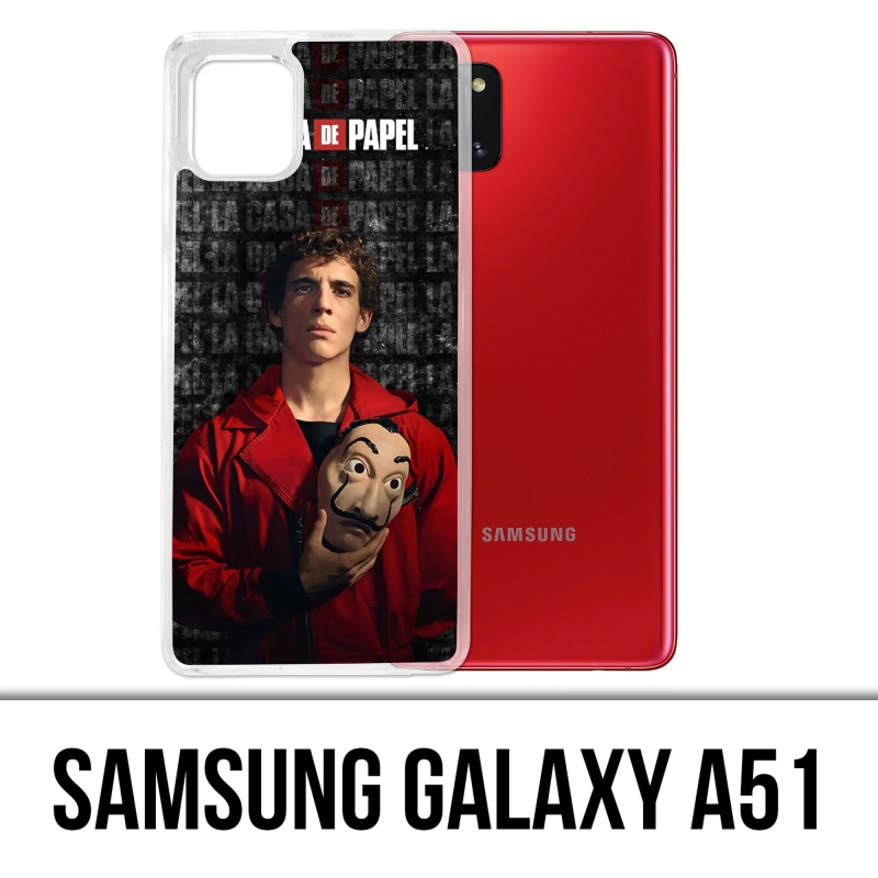 Funda Samsung Galaxy A51 - La Casa De Papel - Rio Mask